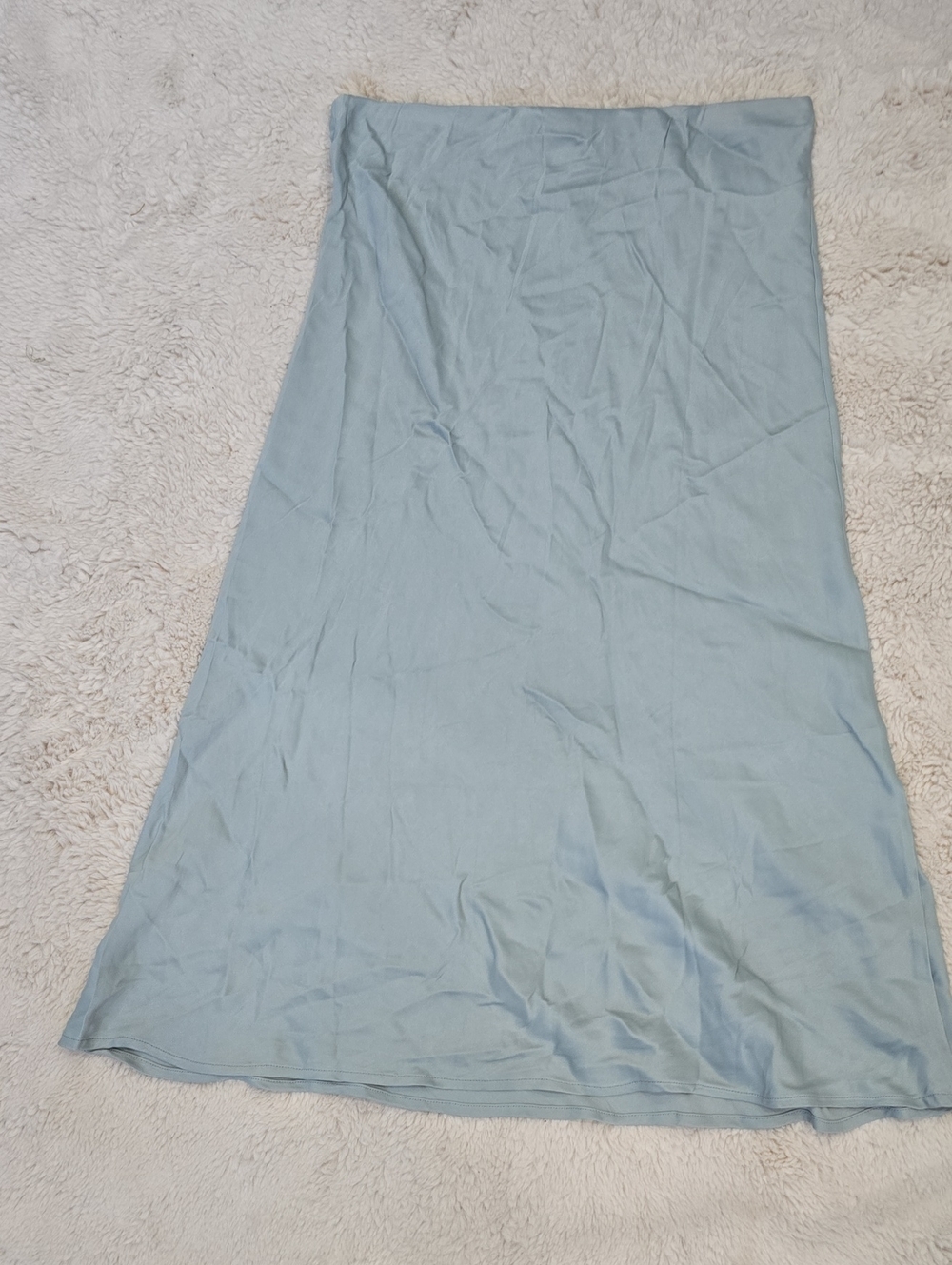 Anthropologie Pale Blue Maxi Skirt